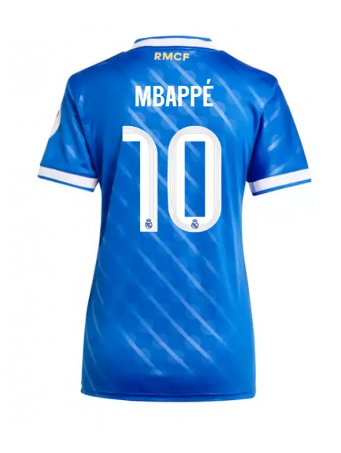 Real Madrid Kylian Mbappe #10 Replika Tredje Kläder Dam 2025-26 Kortärmad Real Madrid Kylian Mbappe #10 Replika Tredje Kläder Dam 2025-26 Kortärmad